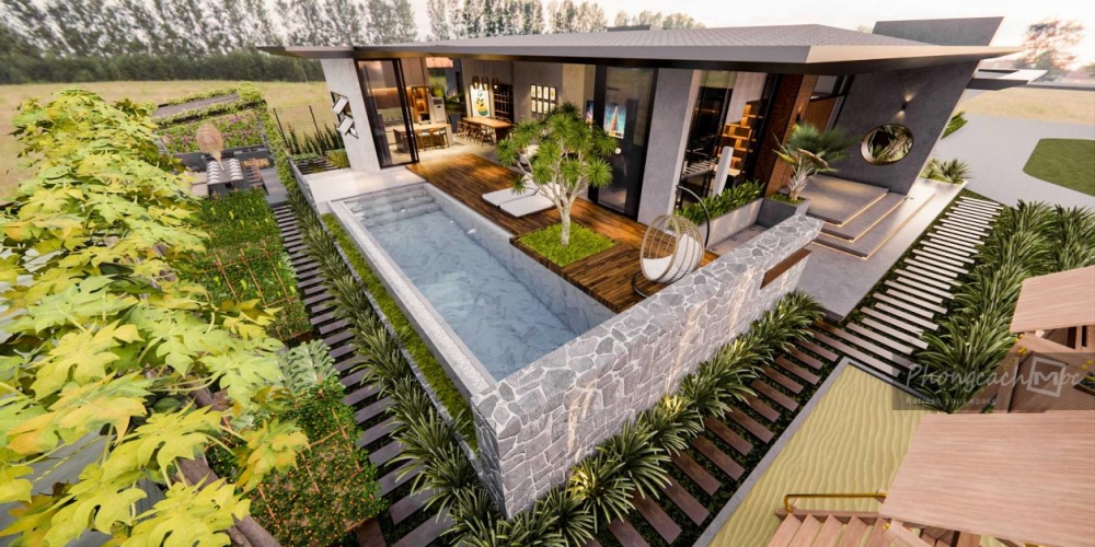 Thiết Kế Villa Sân Vườn - TP Thủ Đức