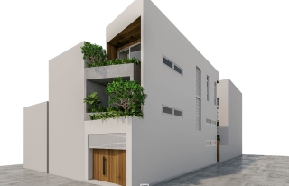 Thiết Kế Nhà Phố Thủ Đức - Khối Kiến Trúc Mang Hơi Thở Đương Đại