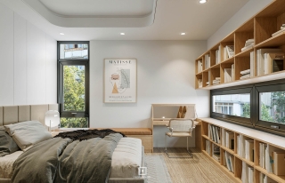 Thiết Kế Nhà Phố Thủ Đức - Khối Kiến Trúc Mang Hơi Thở Đương Đại