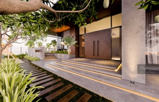 Thiết Kế Villa Sân Vườn - TP Thủ Đức