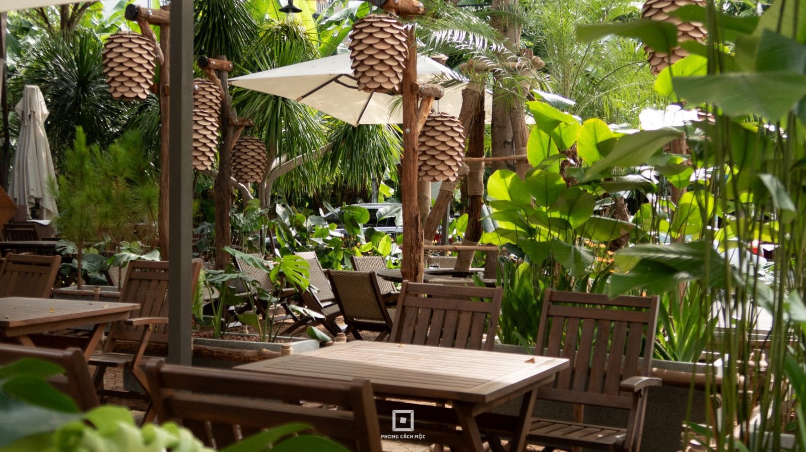 Mẫu Quán Cafe Đẹp Với Không Gian Mở