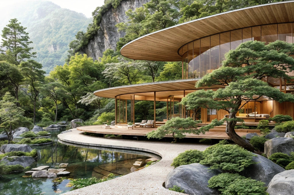 Onsen Và Ryokan Trong Phong Cách Thiết Kế Nhật Bản
