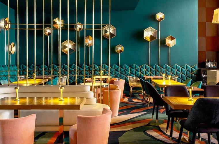 Thiết Kế Nhà Hàng Retro
