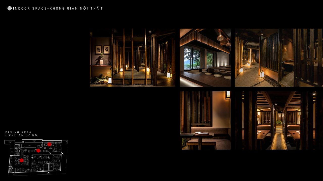 Cảm hứng thiết kế nhà hàng Nhật Arashiyama
