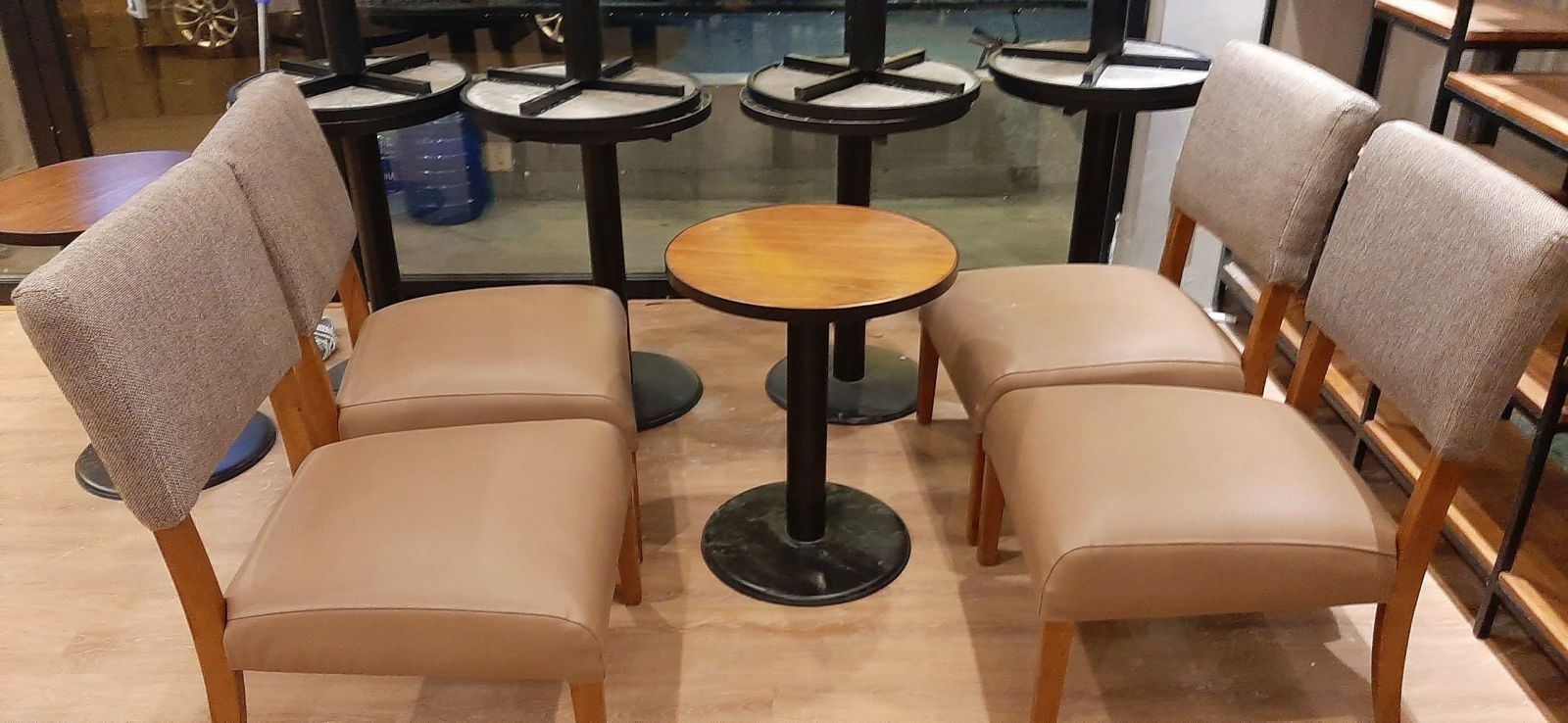 mẫu bàn ghế gỗ sofa cao cấp pcm thiết kế