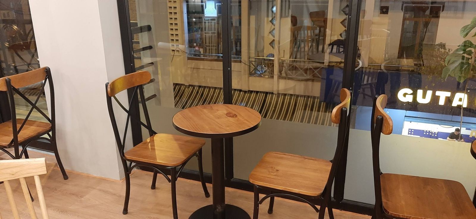 bộ bàn ghế bistro cao cấp pcm cung cấp