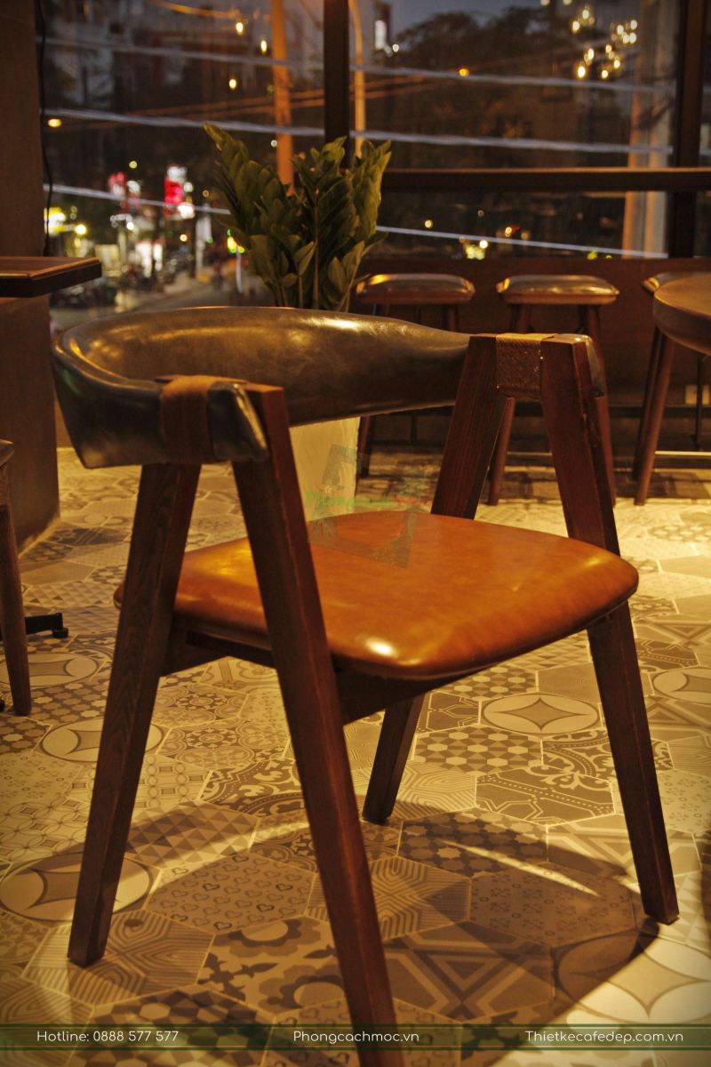 mẫu ghế gỗ sofa cafe cao cấp pcm cung cấp