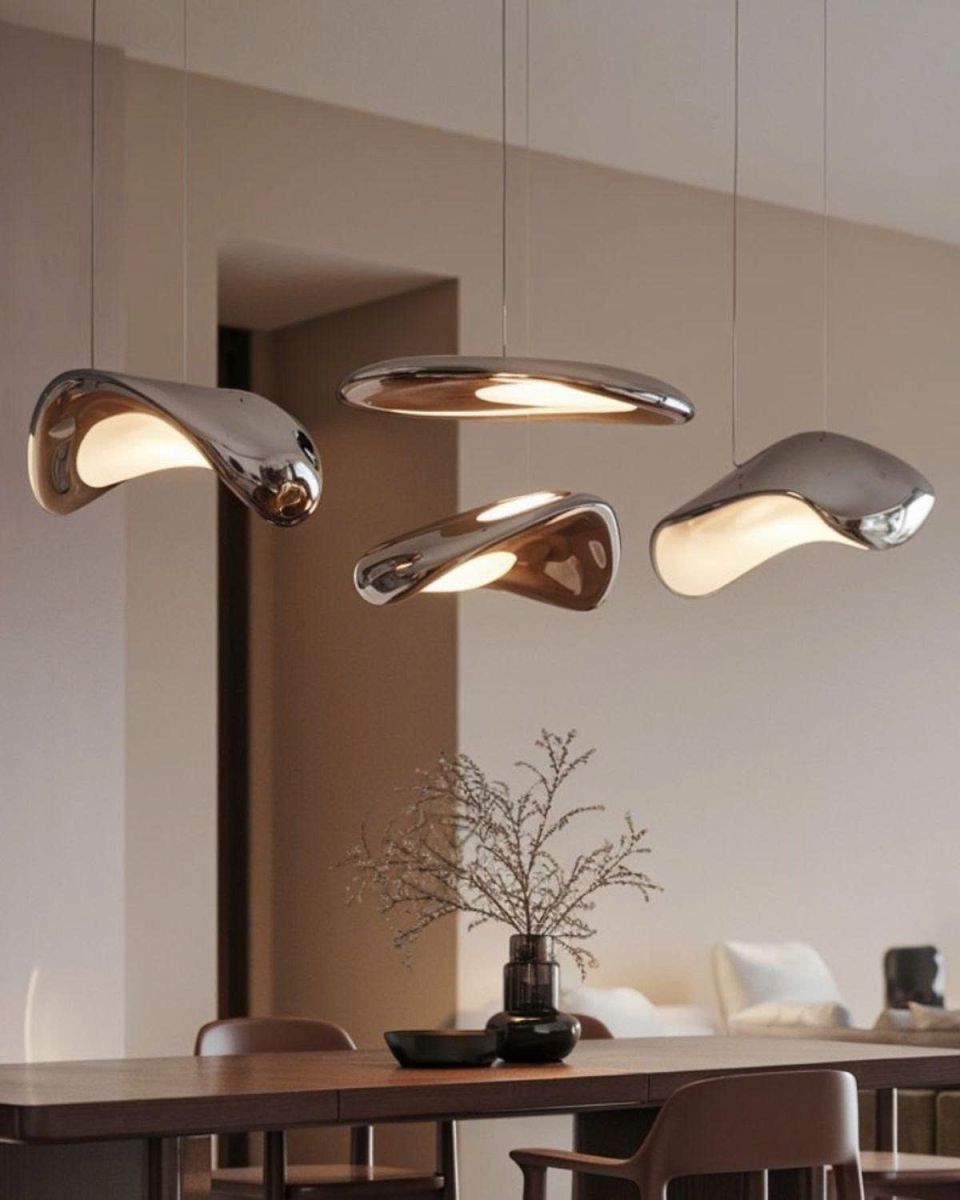 Vì sao đèn thả được ưa chuộng trong thiết kế nhà hàng Việt?