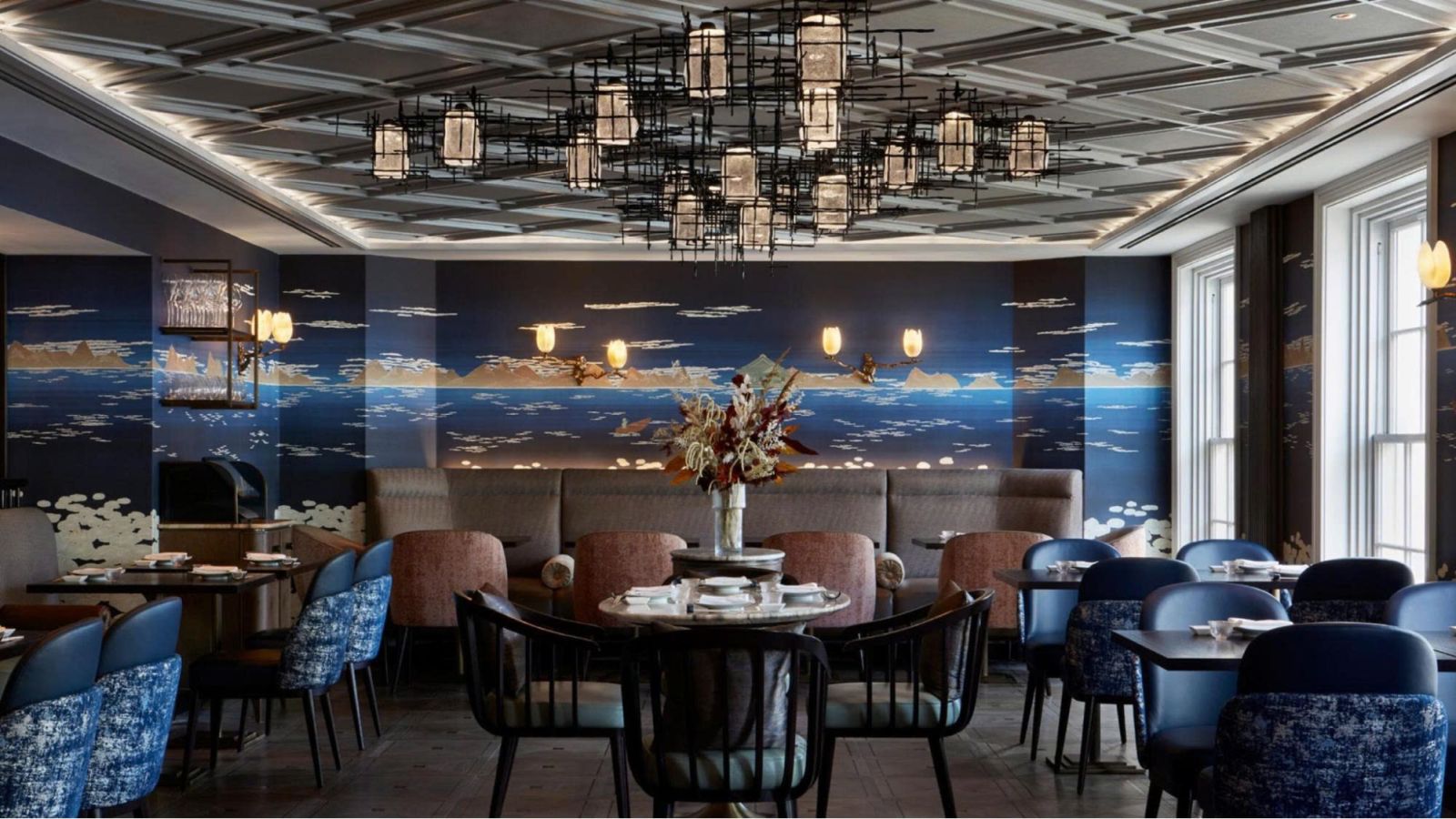 Lưu ý khi chọn đèn thả cho nhà hàng Nhật