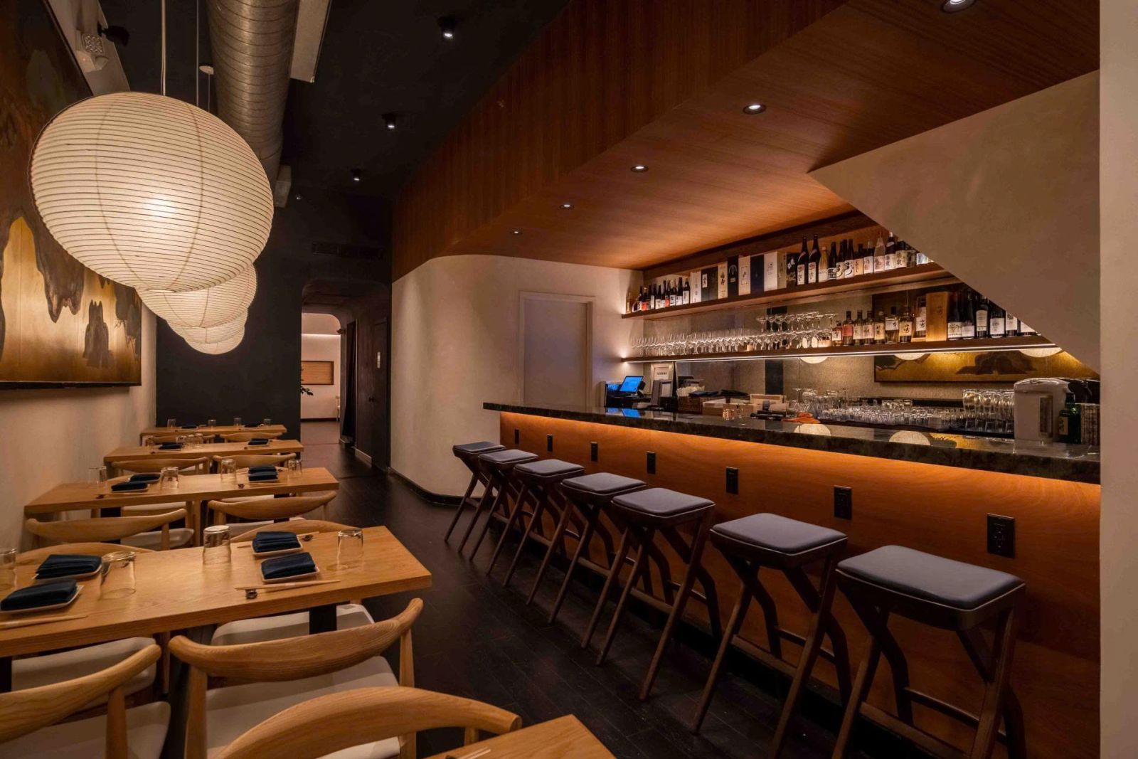 Đèn Thả Gỗ Shoji