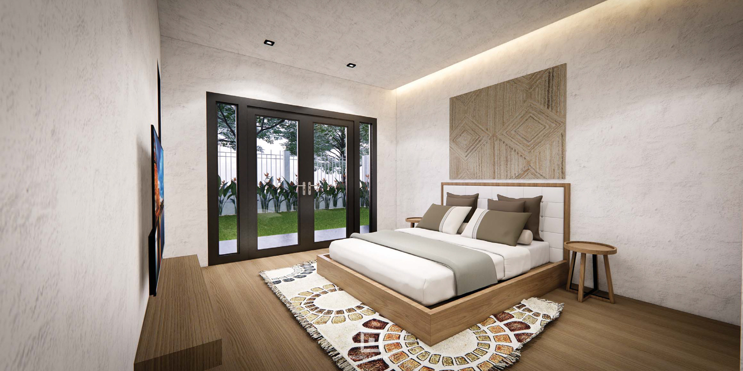 Thiết kế phòng ngủ Villa Tiền Giang