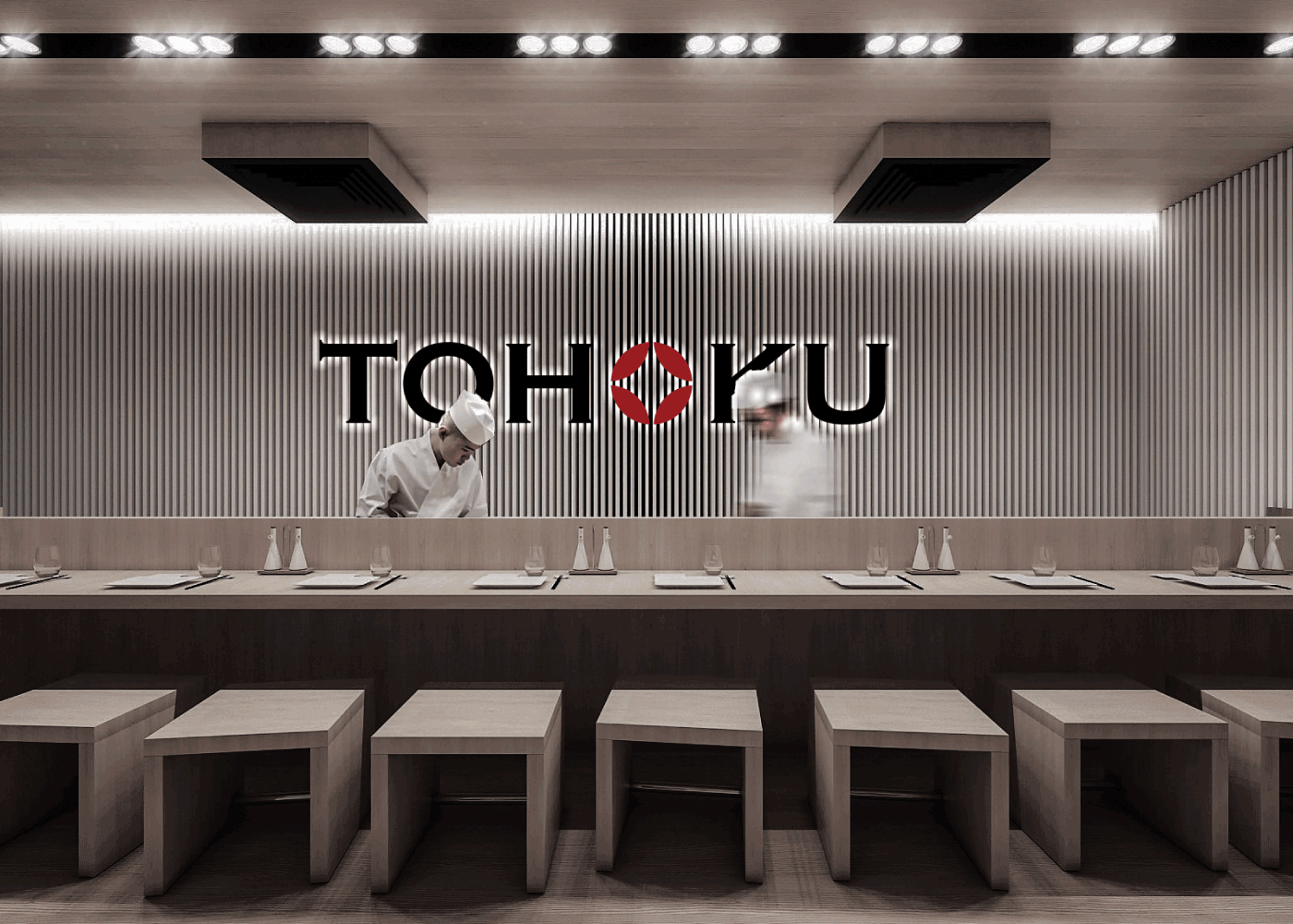 Thiết kế nhận diện thương hiệu nhà hàng Tohoku