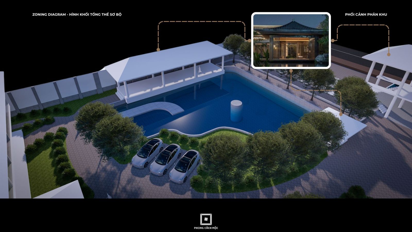 Cảm hứng thiết kế nhà hàng Sơn Đông