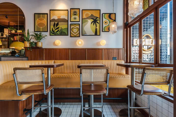 Nguyên tắc 60-30-10 trong thiết kế nhà hàng, quán cafe