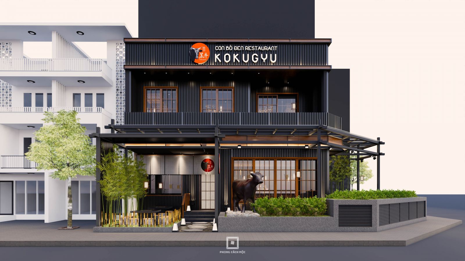 Thiết kế nhà hàng Kokugyu