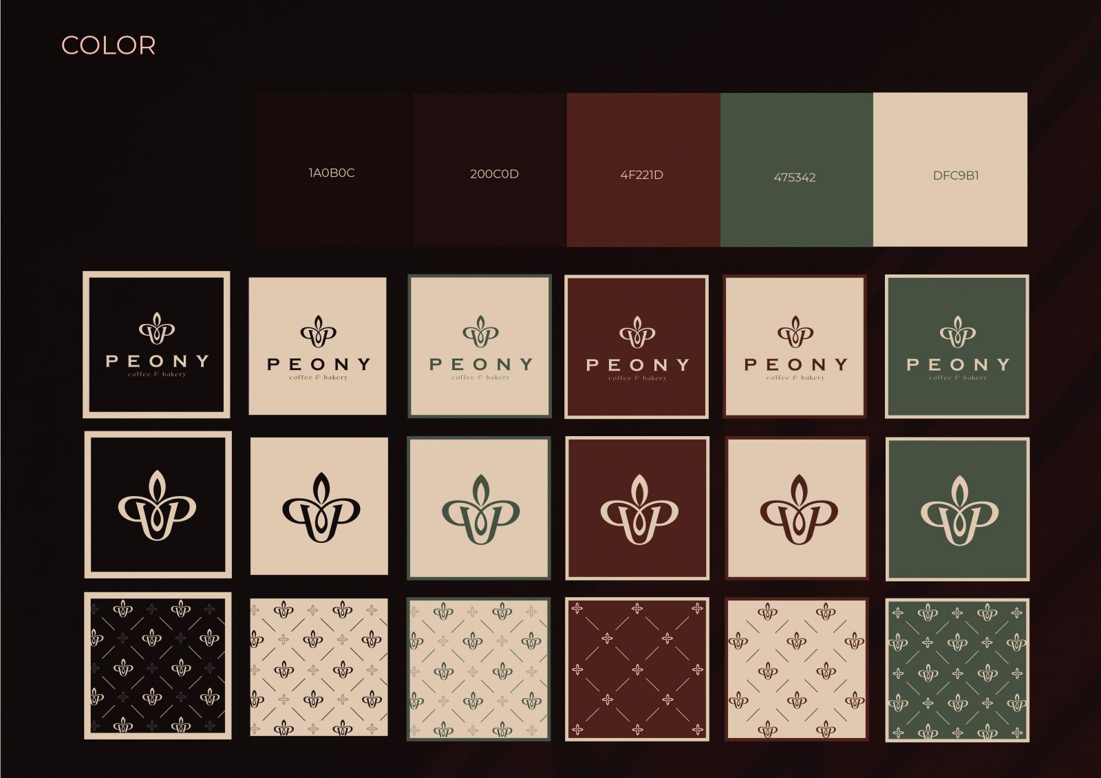 Color Peony Coffee