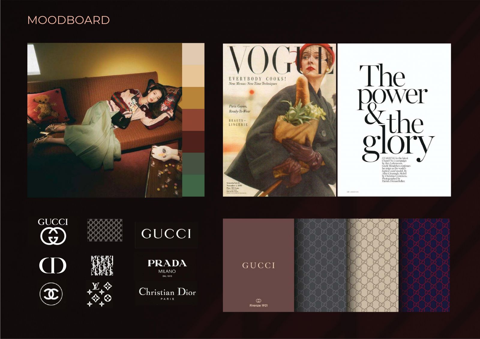Moodboard Peony Coffee