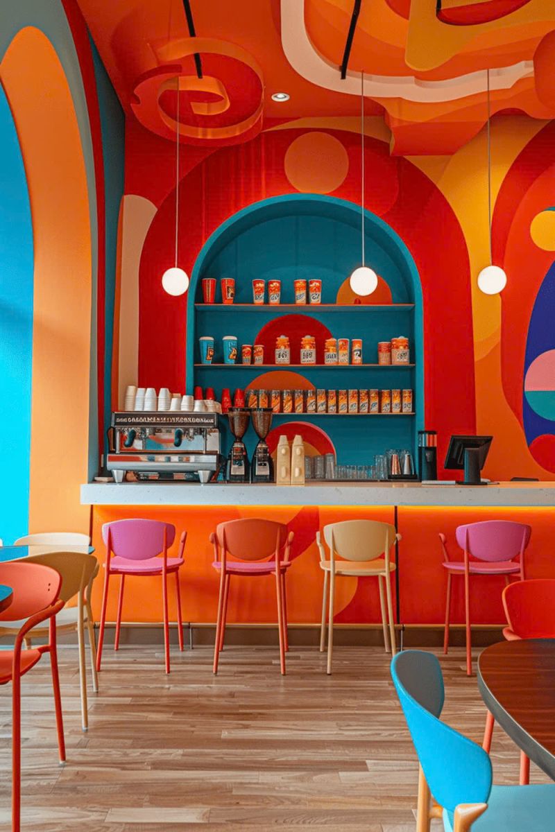 phong cách Pop-Art được ứng dụng rộng rãi 