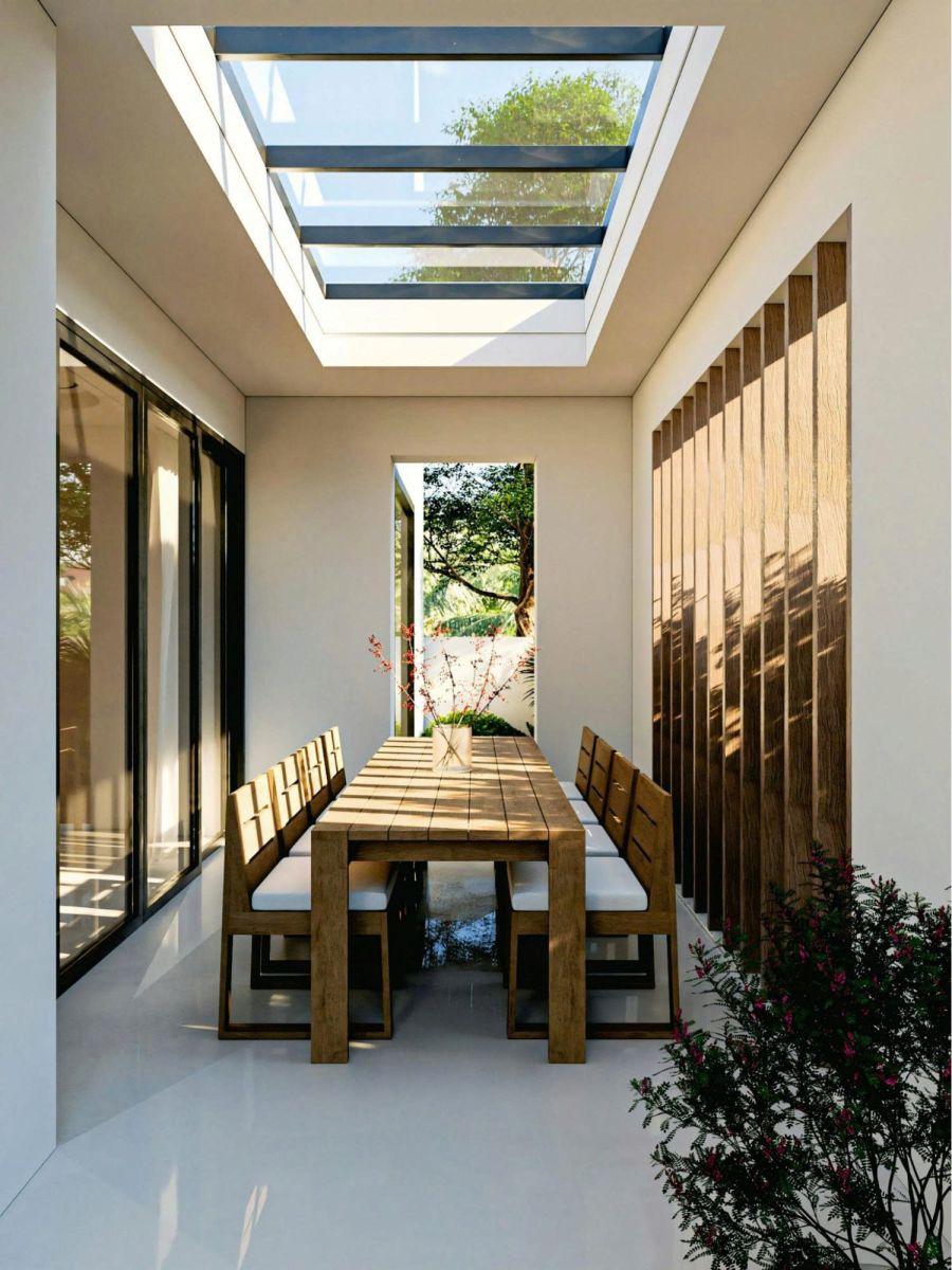 Lợi ích của giếng trời đối với quán cafe