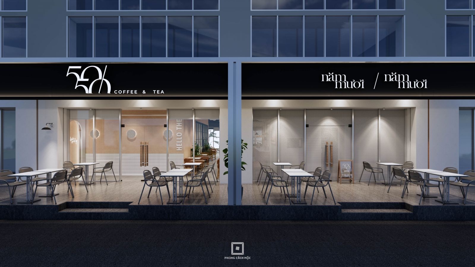 Xu Hướng Thiết Kế Mặt Tiền Nhà Hàng, Quán Cafe Trong Tương Lai