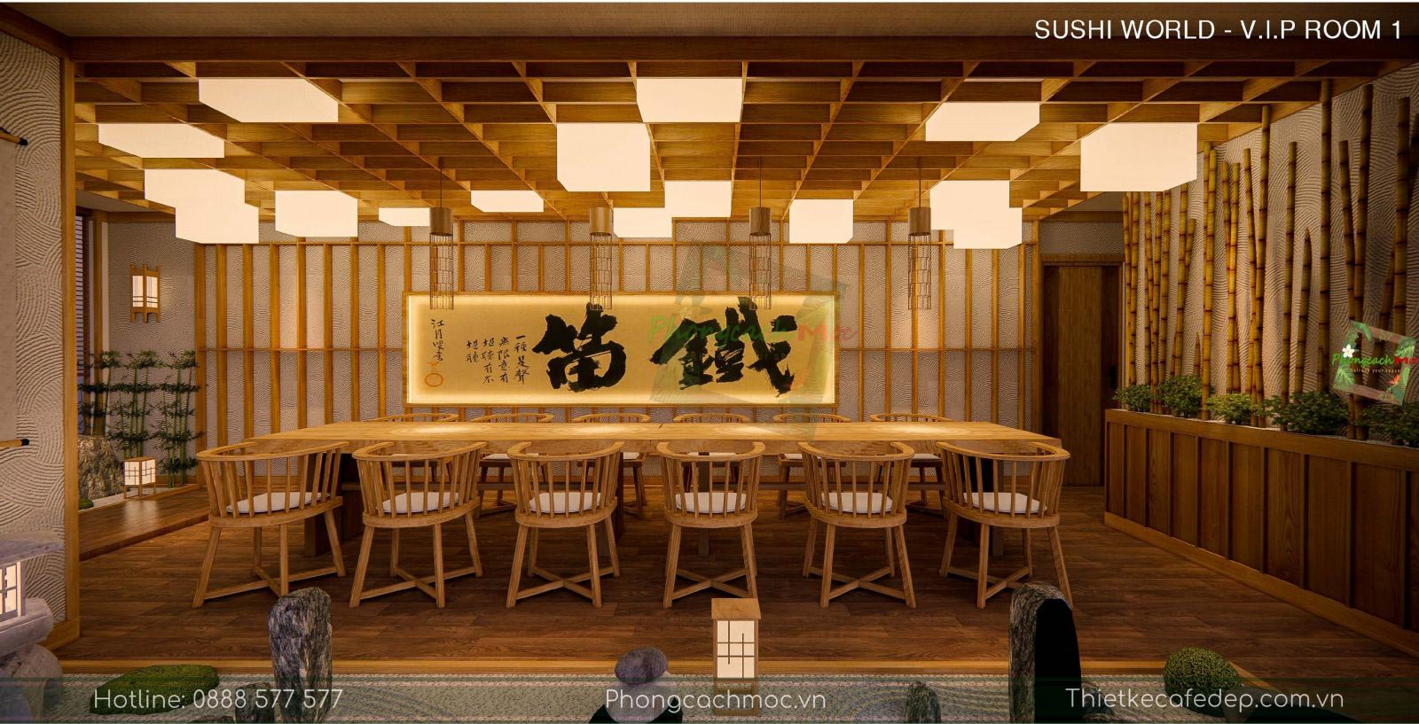 Nhà hàng nướng Kokugyu do Phong Cách Mộc thiết kế 