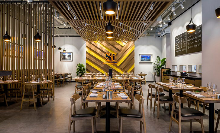 Có những lưu ý gì khi thiết kế nhà hàng theo phong cách Modernism Italy?