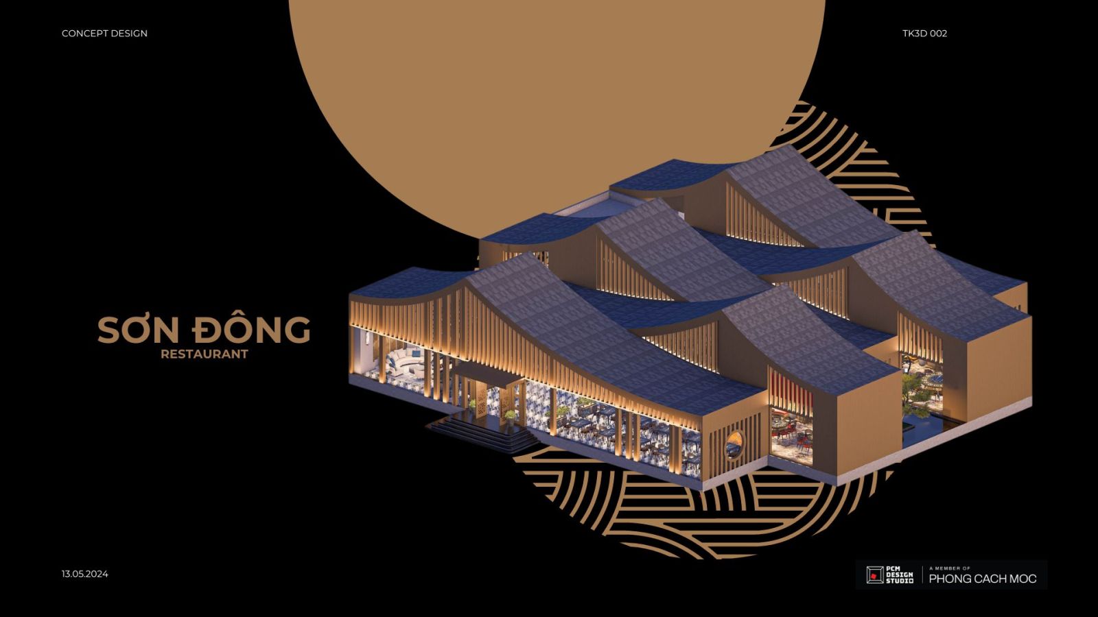 Thiết kế mặt tiền nhà hàng