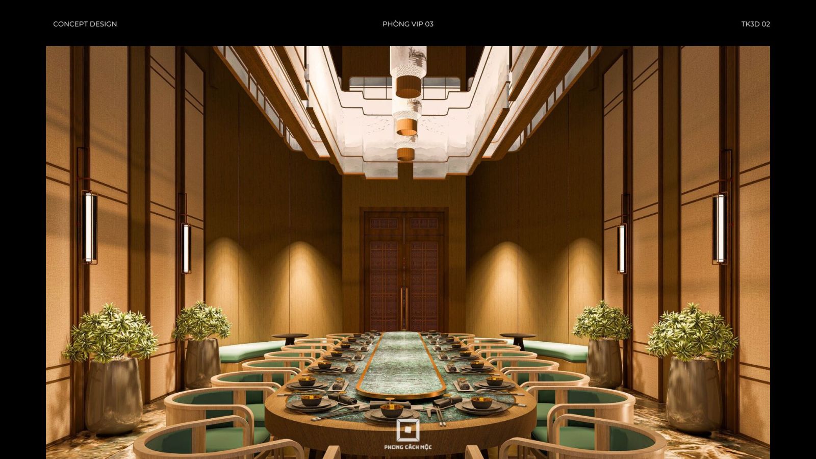 Thiết kế phòng VIP nhà hàng 