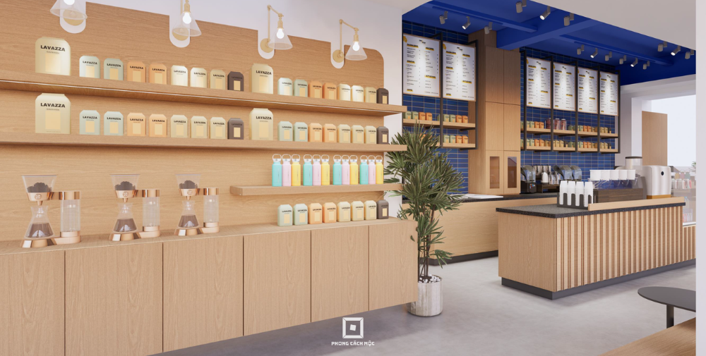 thiết kế quán cafe vietcoco