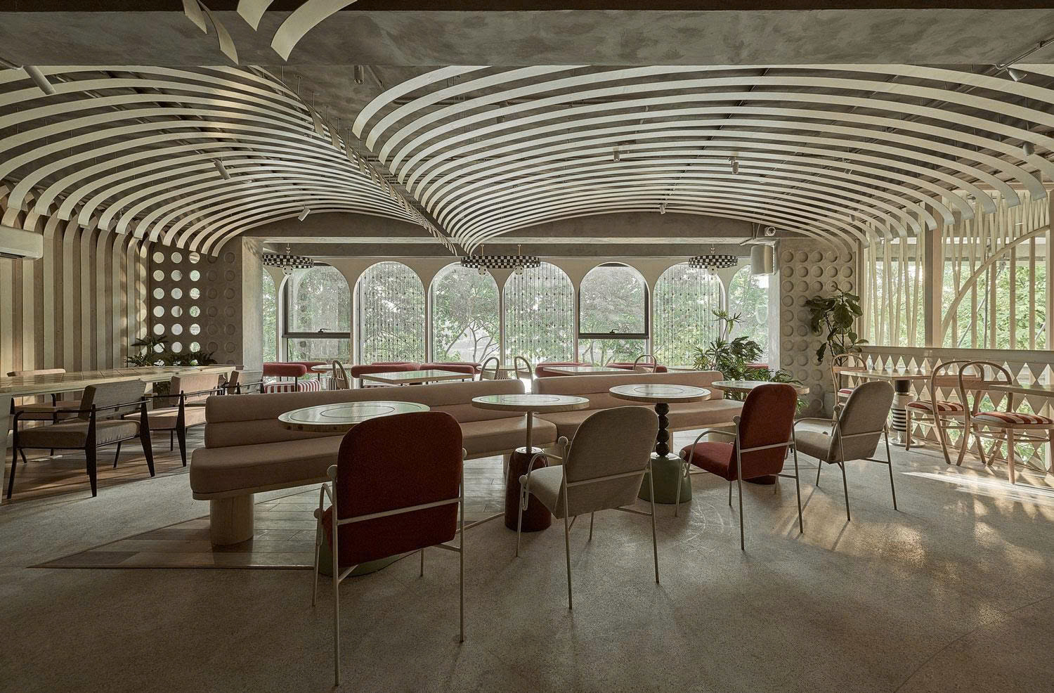 Đặc trưng thiết kế không gian quán cà phê – brunch hiện đại