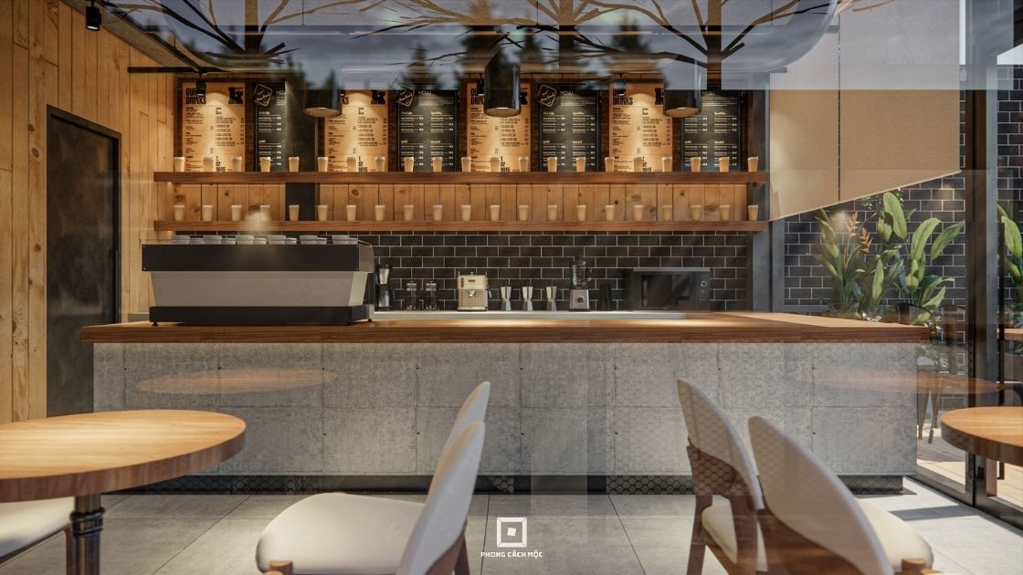 Thiết kế nội thất Bông Bi Coffee