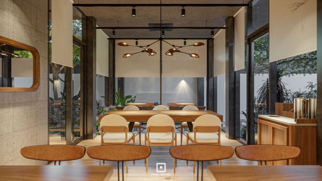 Thiết kế nội thất Bông Bi Coffee