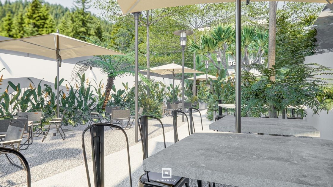 Thiết kế không gian sân vườn 
