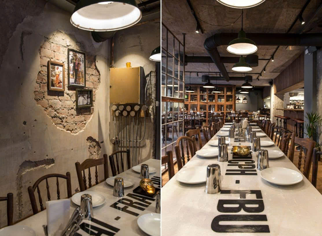 Ứng dụng phong cách Vintage Industrial vào thiết kế quán café