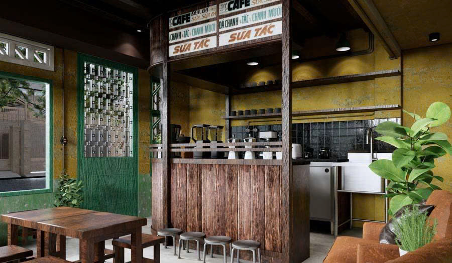 Ưu điểm nổi bật của vật liệu gỗ trong không gian F&B