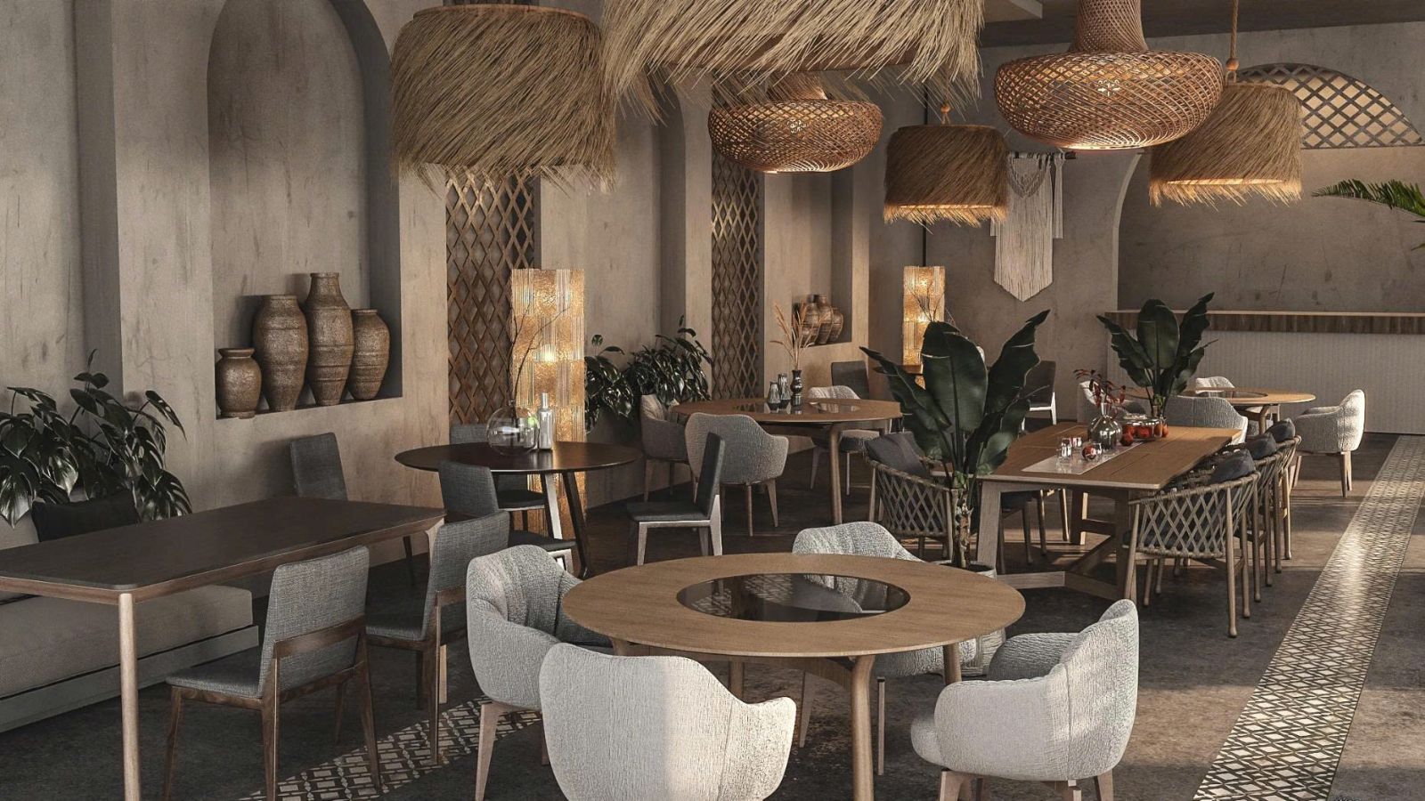 Cách ứng dụng phong cách mộc mạc trong thiết kế nhà hàng, quán cà phê 