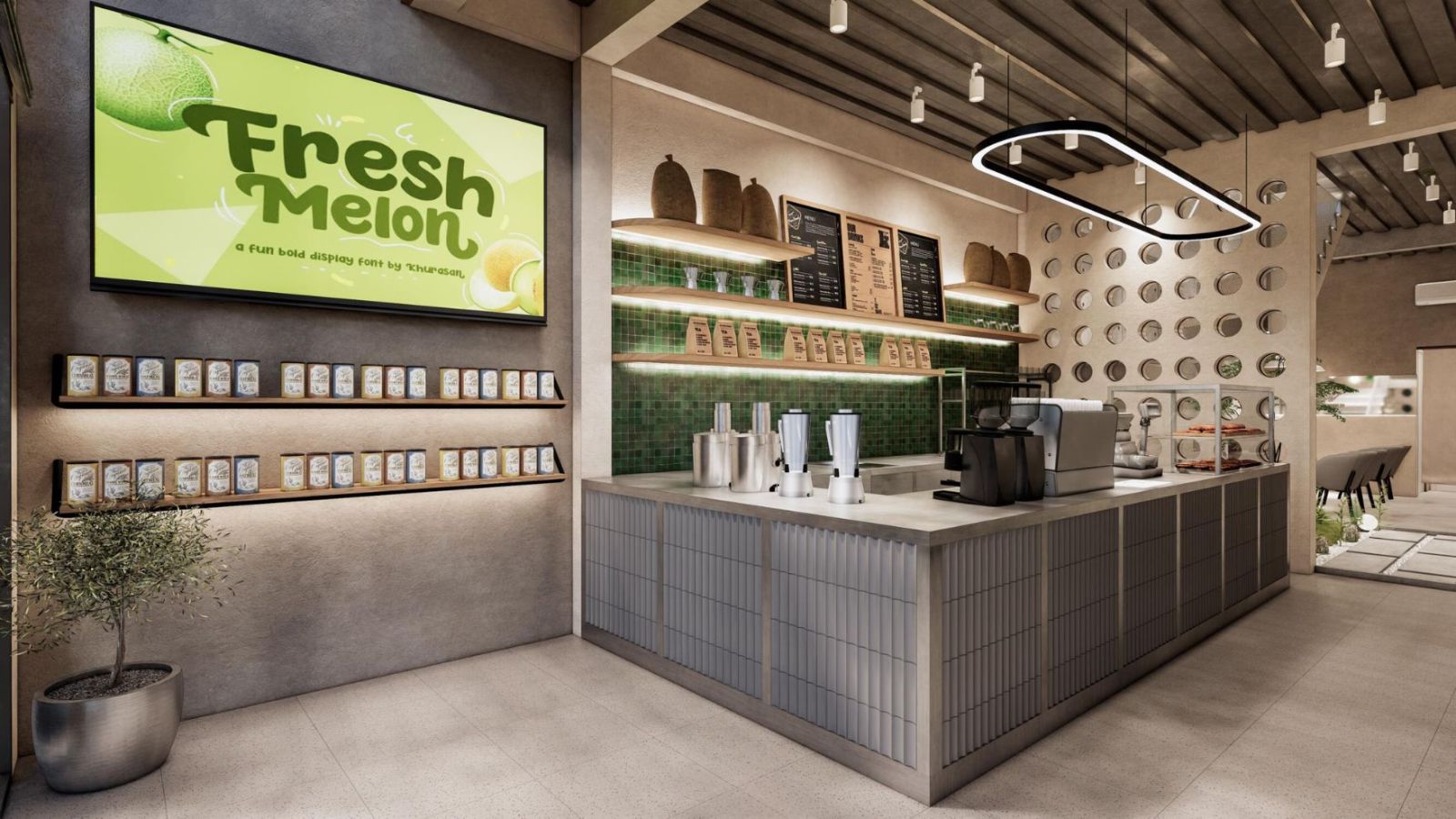 thiết kế quầy bar 