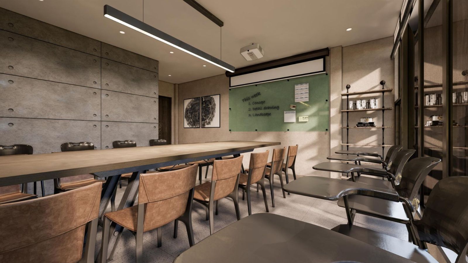 Không gian workshop lầu 2